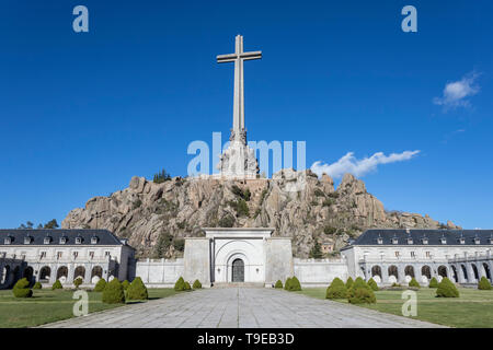 Abtei des heiligen Kreuzes im Tal der falen Stockfoto