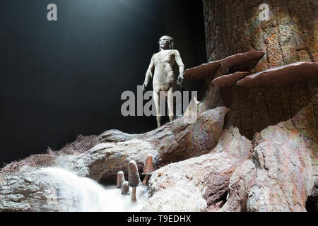 Warner Bros. Studio Tour" die Herstellung von Harry Potter' Centaur in den Verbotenen Wald, London, Großbritannien 2019 Stockfoto