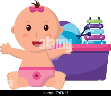 Baby Spielzeug Stock Vektor