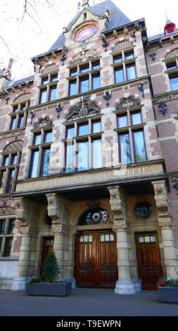 Das niederländische Ministerium für Justiz und Sicherheit in der Stadt Den Haag, Niederlande Stockfoto