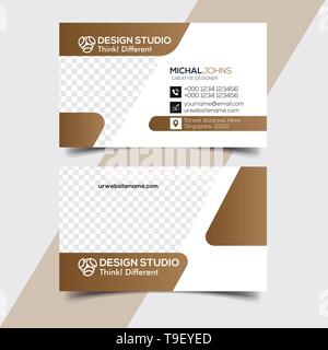 Modern Creative Business Template Design Stock Vektor