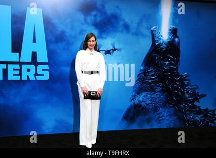 Los Angeles, USA, 18. Mai 2019 Schauspielerin Vera Farmiga nimmt an Warner Bros. Bilder und legendären Bilder Weltpremiere von 'Godzilla: König Der Monster" am 18. Mai 2019 An TCL Chinese Theatre in Los Angeles, USA. Foto von Barry King/Alamy leben Nachrichten Stockfoto