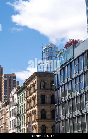 Broadway in SoHo ist ein Historic District, NEW YORK CITY, USA Stockfoto