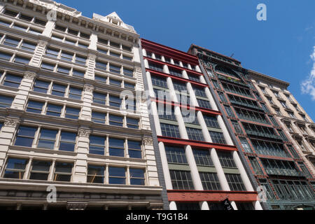 Broadway in SoHo ist ein Historic District, NEW YORK CITY, USA Stockfoto