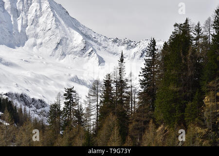 Bild in Chiareggio Tal, Rhätischen Alpen genommen Stockfoto