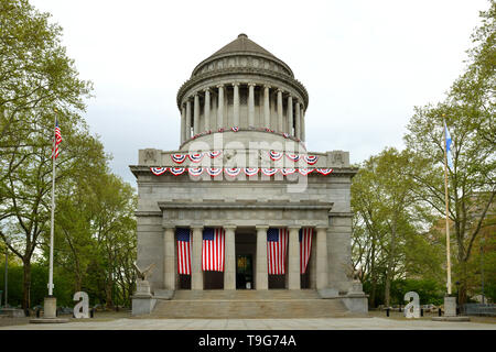 Grant Grab, bekannt als General Grant National Memorial, letzte Ruhestätte von Ulysses Grant, 18. Präsident der Vereinigten Staaten, und seine Frau, Julia Grant Stockfoto