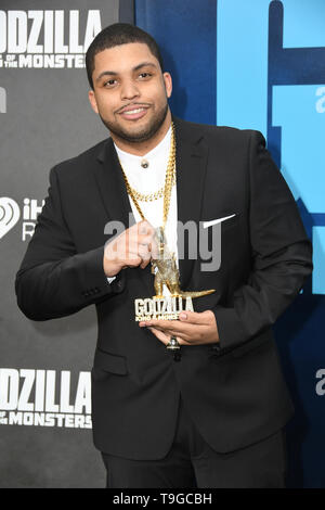 Mai 2019 - Hollywood, Kalifornien, USA - 18. Mai 2019 - Hollywood, Kalifornien - O'Shea Jackson. „Godzilla: King of the Monsters“ in Los Angeles Premiere im TCL Chinese Theatre. Foto: Birdie Thompson/AdMedia Stockfoto