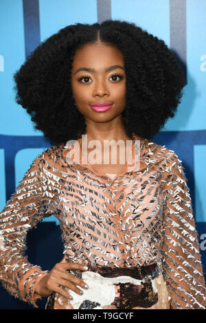 Mai 2019 – Hollywood, Kalifornien, USA – 18. Mai 2019 – Hollywood, Kalifornien – Skai Jackson. „Godzilla: King of the Monsters“ in Los Angeles Premiere im TCL Chinese Theatre. Foto: Birdie Thompson/AdMedia Stockfoto