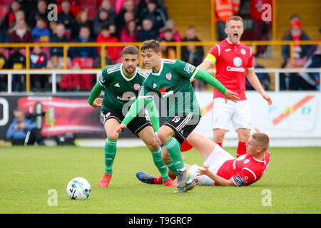 EOGHAN STOKES von Derry City FC während der airtricity League Befestigung zwischen Sligo Rovers & Derry City FC Stockfoto