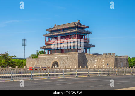 Tor der Verbotenen Stadt in Peking, China Stockfoto