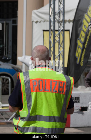 Die Polizei in Berlin, Deutschland Stockfoto