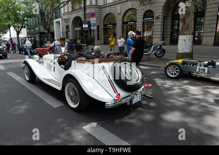 Berlin, Deutschland. 18 Mai, 2019. Classic Car Days Berlin 2019 Credit: Beata Siewicz/Pacific Press/Alamy leben Nachrichten Stockfoto