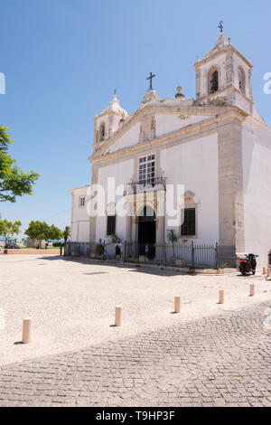 Platz und S. Maria der Kirche von Lagos in der Algarve, Portugal Stockfoto