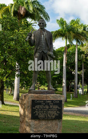 Kapitän James Cook Statue, Cooktown, Queensland Stockfoto