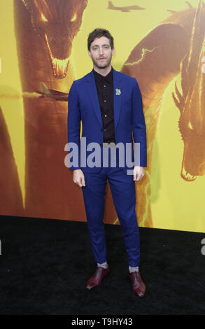 Hollywood, USA. 18 Mai, 2019. Thomas Middleditch, Godzilla: König Der Monster Weltpremiere auf dem TCL Chinese Theatre in Hollywood, Kalifornien am 18. Mai 2019. Credit: Faye Sadou/Medien Punch/Alamy leben Nachrichten Stockfoto