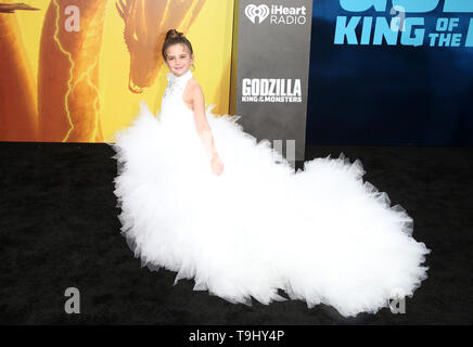 Hollywood, USA. 18 Mai, 2019. Lexi Rabe, an Godzilla: König Der Monster Weltpremiere auf dem TCL Chinese Theatre in Hollywood, Kalifornien am 18. Mai 2019. Credit: Faye Sadou/Medien Punch/Alamy leben Nachrichten Stockfoto