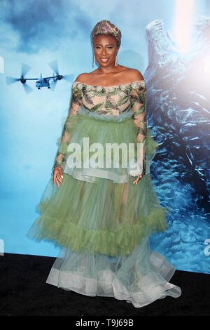 Aisha Hinds 18.05.2019 "Godzilla: König der Monster" Premiere auf der TCL Chinese Theatre in Hollywood, CA Foto von kazuki Hirata/HollywoodNewsWire. Zusammenarbeit Stockfoto