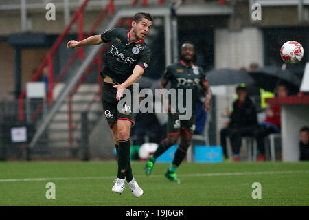 Oss, Niederlande. 19 Mai, 2019. OSS, 19-05-2019, Stadion TOP Oss, Niederländisch Keuken Kampioen divisie Saison 2018/2019 Play Off. Sparta player Dries Wuytens während des Spiels TOP Oss-Sparta. Credit: Pro Schüsse/Alamy leben Nachrichten Stockfoto