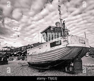 Strände Fischerboote Stockfoto