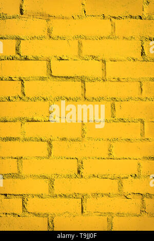 Alte gelbe Mauer Hintergrund Stockfoto