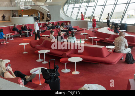 TWA Hotel am Flughafen JFK IN NEW YORK Stockfoto