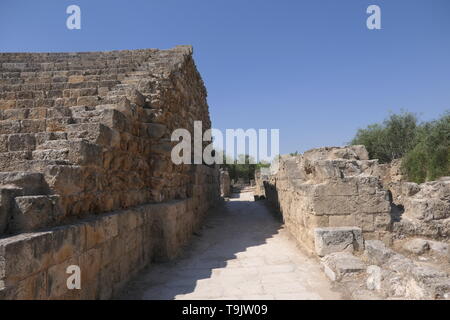 Salamis eine antike griechische Stadt - Staat Zypern Stockfoto