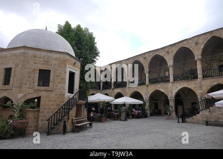 Büyük Han (tolles Hotel), Nikosia, Zypern Stockfoto