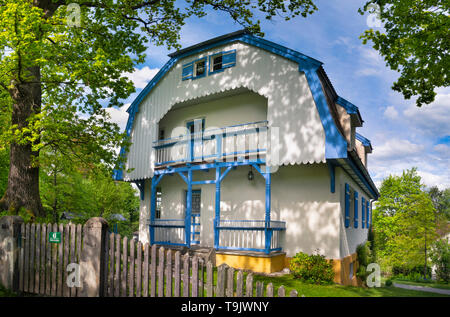 Muenter Haus, auch als das "russische Haus", bewohnt von russischen Malers Wassily Kandinsky und deutschen expressionistischen Maler Gabriele Muenter in Stockfoto