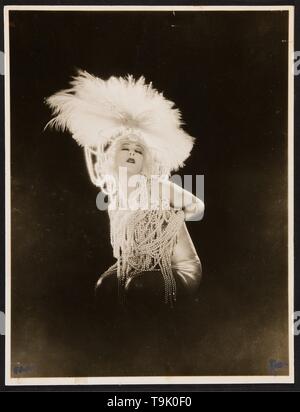 Alla Nazimova wie Salome. Museum: private Sammlung. Autor: anonym. Stockfoto