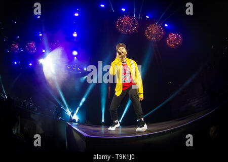 Jovanotti durchgeführt in der Arena di Verona 2018 Stockfoto