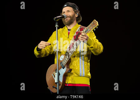 Jovanotti durchgeführt in der Arena di Verona 2018 Stockfoto