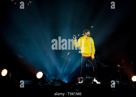 Jovanotti durchgeführt in der Arena di Verona 2018 Stockfoto