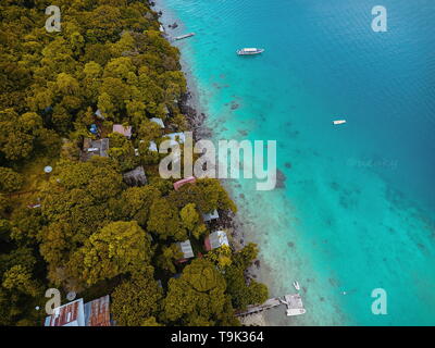 Iboih Dorf, Weh-Insel Stockfoto