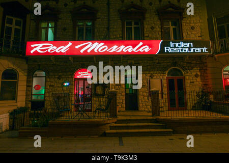 18. September 2013. Neon lit Spielhallen in Great Yarmouth Stockfoto