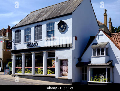 Um Thornbury, einer kleinen Stadt in South Gloucestershire, am Rande des südlichen Cotswolds. Prezzo Pizza Restaurant Stockfoto