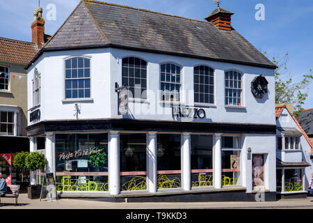 Um Thornbury, einer kleinen Stadt in South Gloucestershire, am Rande des südlichen Cotswolds. Prezzo Pizza Restaurant Stockfoto