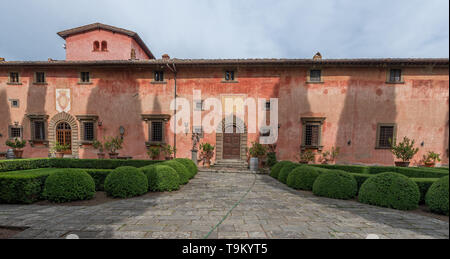 Villa Vignamaggio, Greve in Chianti, Toskana, Italien, Stockfoto