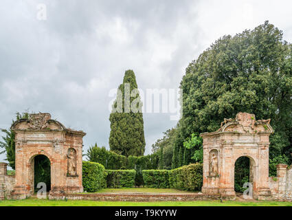 Villa di Geggiano, Ponte a Bozzone, Castelnuovo Berardenga, Italien Stockfoto