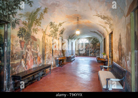 Villa di Geggiano, Ponte a Bozzone, Castelnuovo Berardenga, Italien Stockfoto