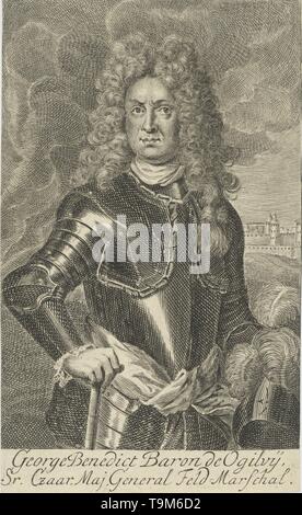 Georg Benedikt Freiherr von Ogilvy, Baron Ogilvy de Muirtown (1651-1710). Museum: private Sammlung. Autor: Martin BERNIGEROTH. Stockfoto