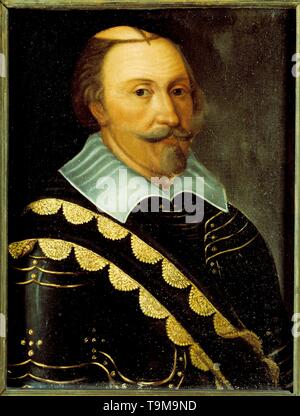 Porträt von König Karl IX. von Schweden (1550-1611). Museum: Skokloster Motormuseum. Autor: anonym. Stockfoto