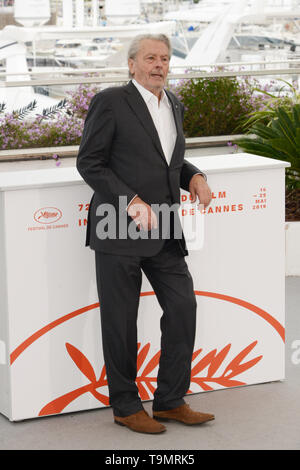 Mai 19, 2019 - Cannes, Frankreich - Cannes, Frankreich - 19. Mai: Alain Delon besucht das Fotoshooting für Palme D'Or D'Honneur während die 72. jährlichen Filmfestspiele von Cannes am 19. Mai 2019 in Cannes, Frankreich. (Bild: © Friedrich InjimbertZUMA Draht) Stockfoto