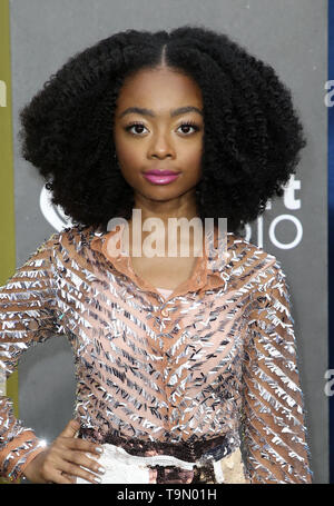Mai 2019 – Hollywood, Kalifornien, USA – 18. Mai 2019 – Hollywood, Kalifornien – Skai Jackson. „Godzilla: King of the Monsters“ in Los Angeles Premiere im TCL Chinese Theatre. Foto: Faye Sadou/AdMedia Stockfoto