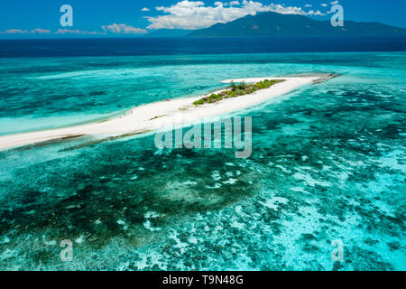 Wirklich erstaunlich Insel Cresta de Gallo, Philippinen Stockfoto