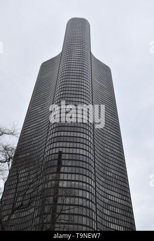 Iconic Blick auf Chicago, Illinois, USA Stockfoto