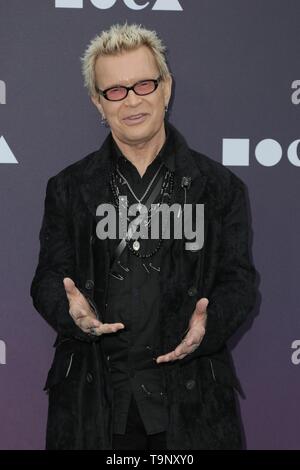 Los Angeles, CA, USA. 18 Mai, 2019. Billy Idol in der Ankunftshalle für MOCA Nutzen 2019, die Geffen Contemporary at MOCA, Los Angeles, CA 18. Mai 2019. Credit: Priscilla Grant/Everett Collection/Alamy leben Nachrichten Stockfoto