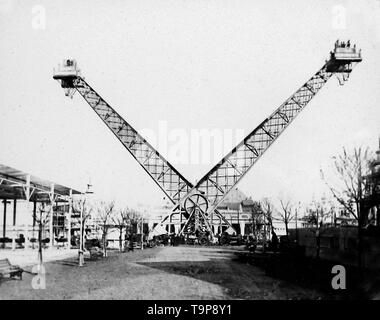 Flip-Klappe an der Franco-britischen Ausstellung, Weiße Stadt, London 1908 Stockfoto