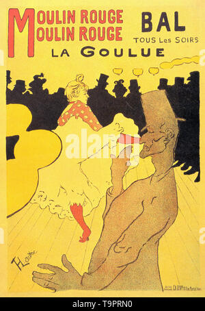 Henri de Toulouse-Lautrec - Moulin Rouge l goulue 1891 Stockfoto