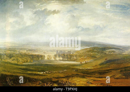 Joseph Mallord William Turner - Raby Castle Sitz earl Darlington 1818 Stockfoto