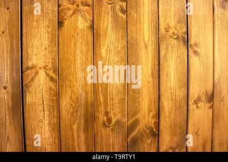 Holzgetäfelten Wand Nahaufnahme Stockfoto